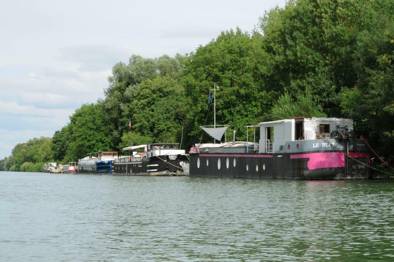 Péniche le défi Bed and Breakfast Marolles-sur-Seine Exterior foto